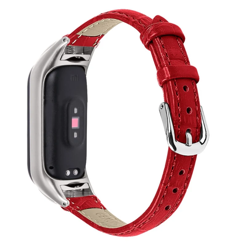 Mega angenehm Xiaomi Mi Band 7 Echtes Leder armband