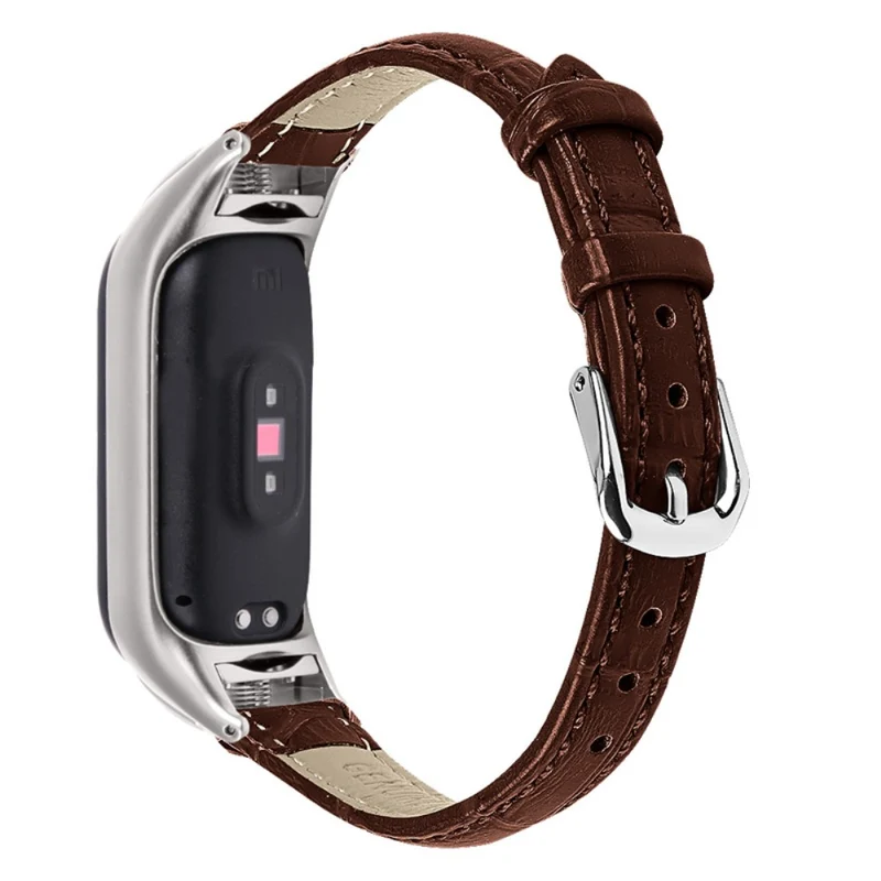Mega angenehm Xiaomi Mi Band 7 Echtes Leder armband