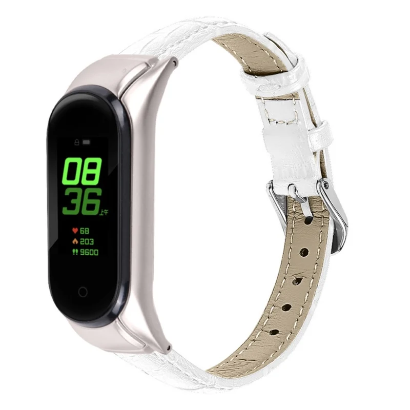 Mega angenehm Xiaomi Mi Band 7 Echtes Leder armband