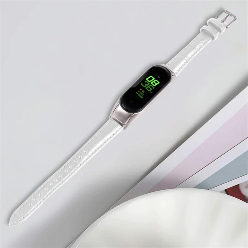 Mega angenehm Xiaomi Mi Band 7 Echtes Leder armband