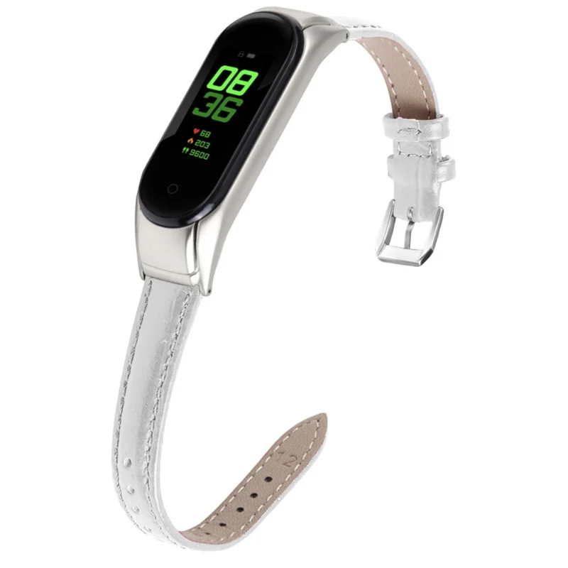 Mega angenehm Xiaomi Mi Band 7 Echtes Leder armband
