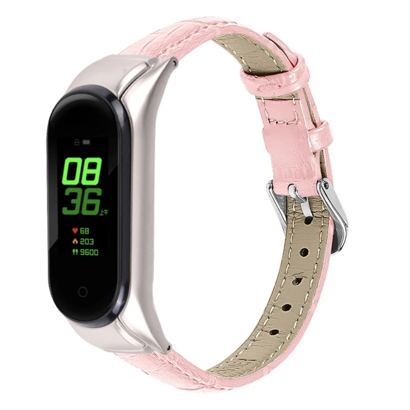 Mega angenehm Xiaomi Mi Band 7 Echtes Leder armband