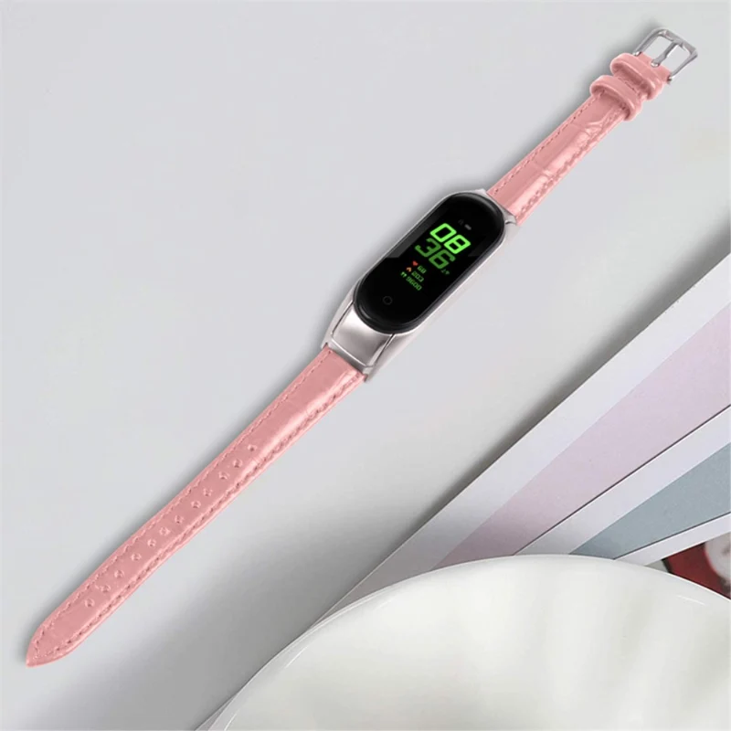 Mega angenehm Xiaomi Mi Band 7 Echtes Leder armband