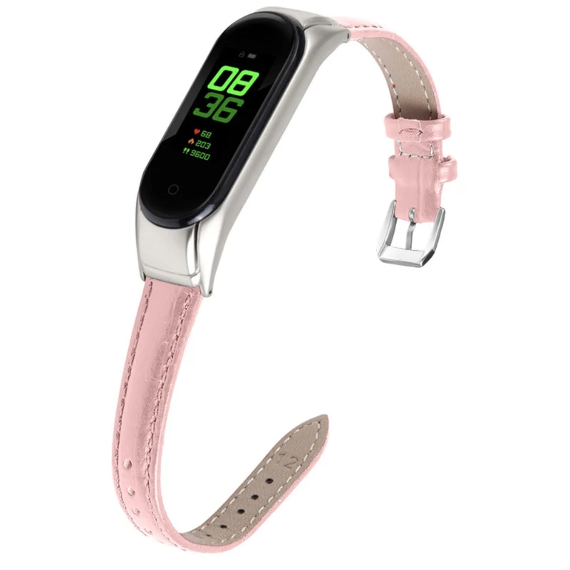 Mega angenehm Xiaomi Mi Band 7 Echtes Leder armband