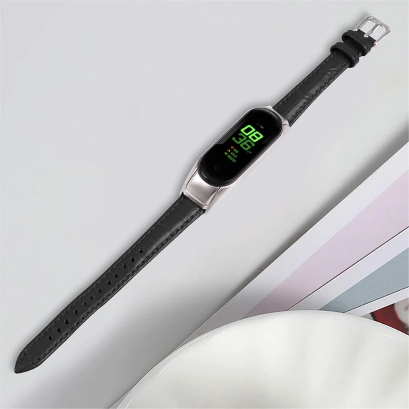 Mega angenehm Xiaomi Mi Band 7 Echtes Leder armband