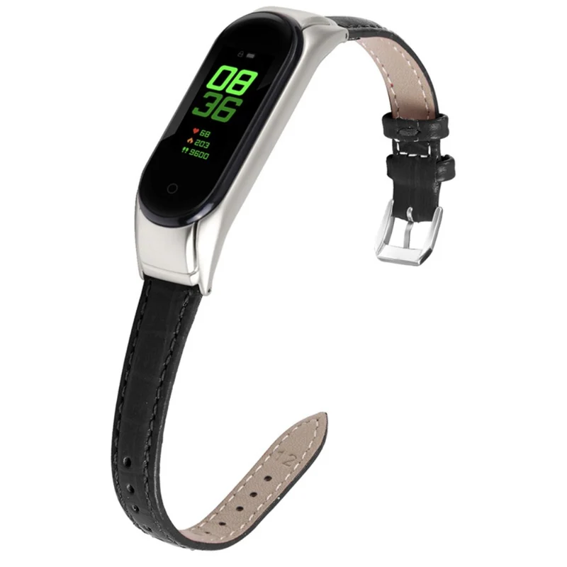 Mega angenehm Xiaomi Mi Band 7 Echtes Leder armband