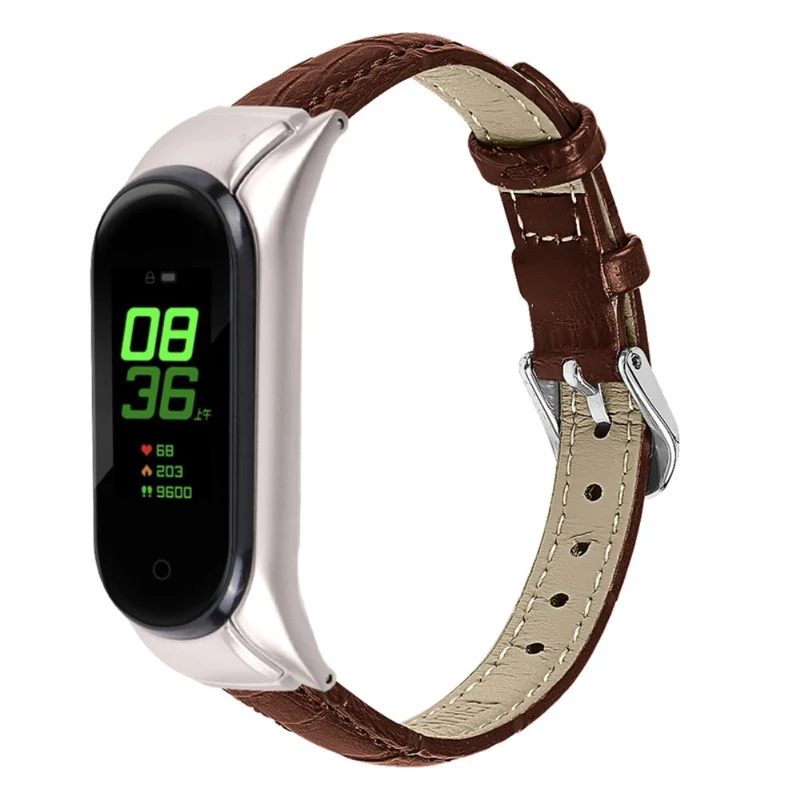 Mega angenehm Xiaomi Mi Band 7 Echtes Leder armband