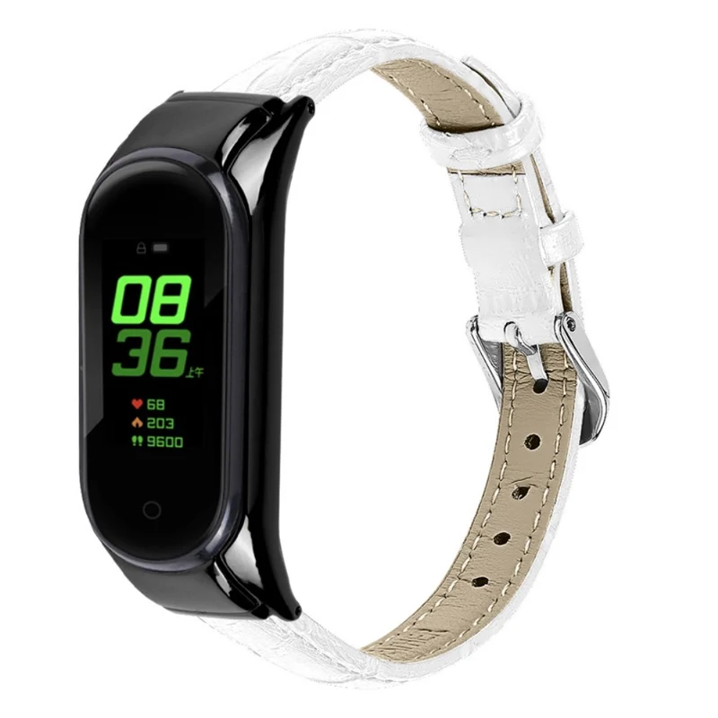 Sehr modisch Xiaomi Mi Band 7 Echtes Leder armband