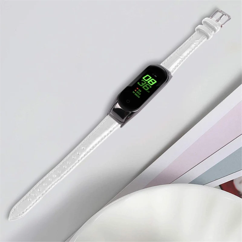 Sehr modisch Xiaomi Mi Band 7 Echtes Leder armband