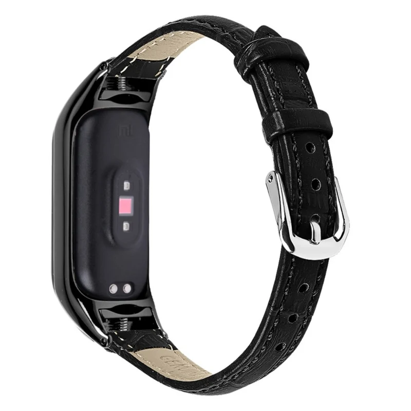 Sehr modisch Xiaomi Mi Band 7 Echtes Leder armband