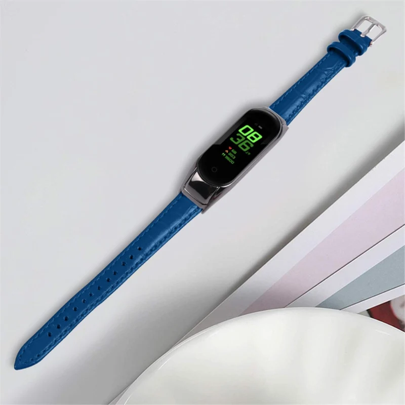 Sehr modisch Xiaomi Mi Band 7 Echtes Leder armband