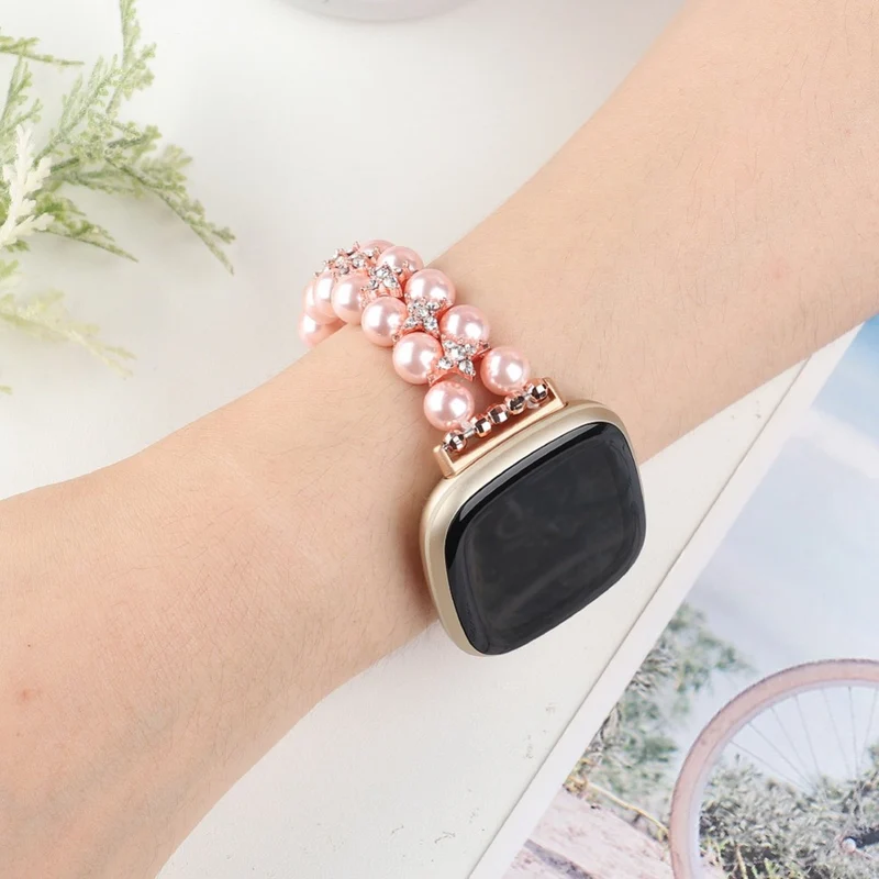 Robust Fitbit Versa 3 Strass armband