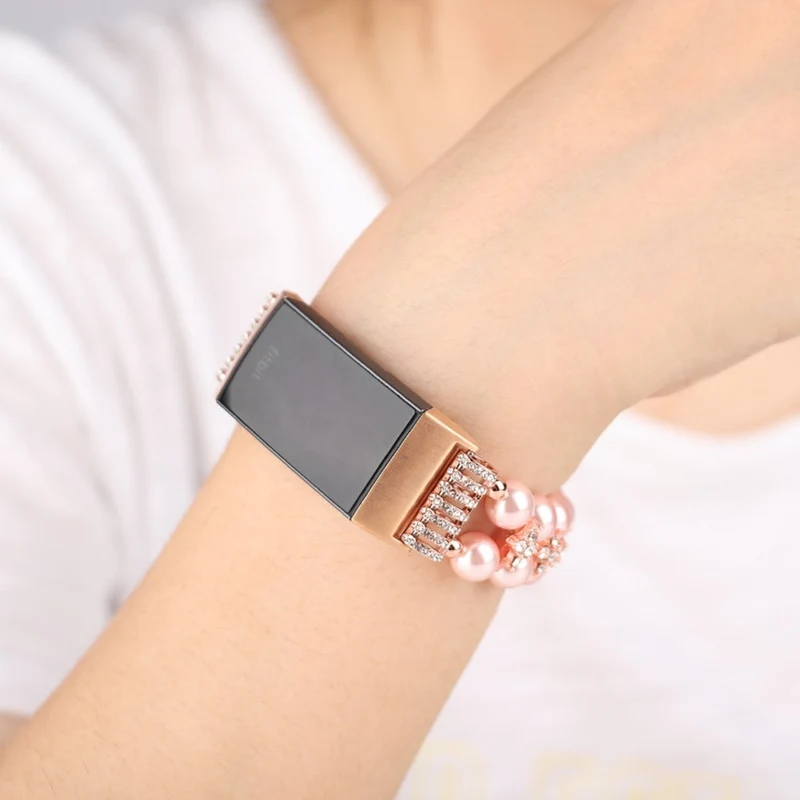 Wunderbar Fitbit Charge 4 / Fitbit Charge 3 Strass armband
