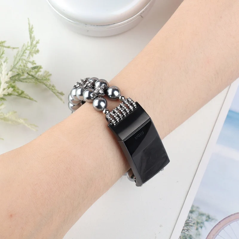 Wunderbar Fitbit Charge 4 / Fitbit Charge 3 Strass armband