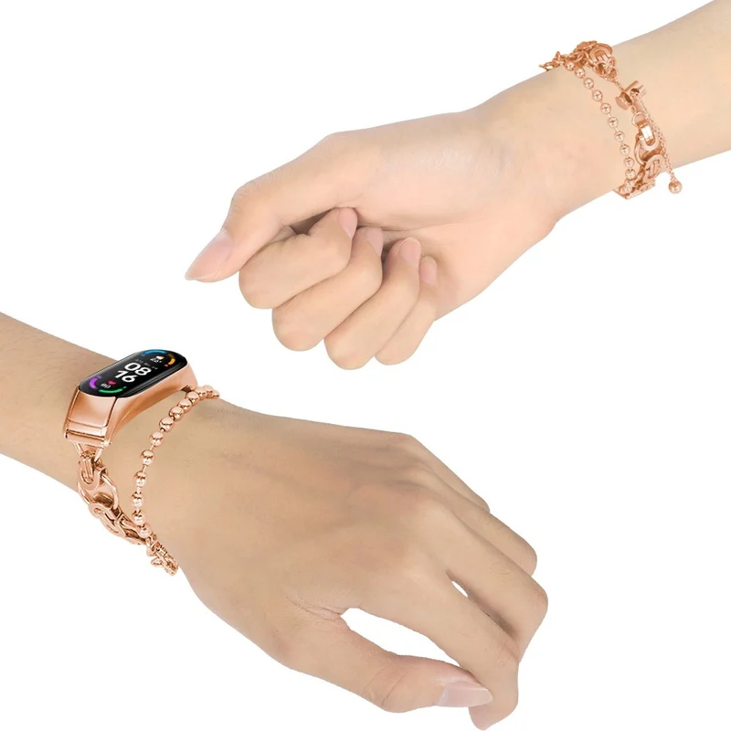 Auffallend schön Xiaomi Mi Band 7 Metall armband