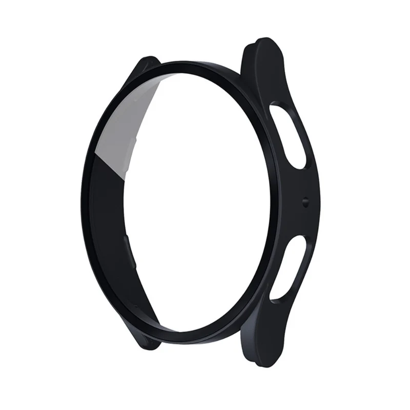 Super Gut Samsung Galaxy Watch 5 (44mm) / Samsung Galaxy Watch 4 (44mm) Universell Hülle mit Displayschutz in Plastik und Gehärtetes Glas