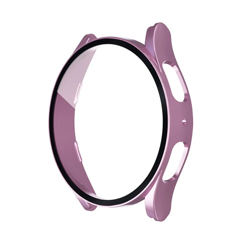 Super Gut Samsung Galaxy Watch 5 (44mm) / Samsung Galaxy Watch 4 (44mm) Universell Hülle mit Displayschutz in Plastik und Gehärtetes Glas
