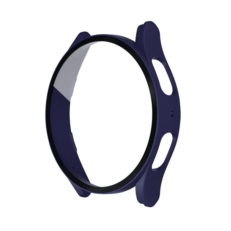 Super Gut Samsung Galaxy Watch 5 (44mm) / Samsung Galaxy Watch 4 (44mm) Universell Hülle mit Displayschutz in Plastik und Gehärtetes Glas
