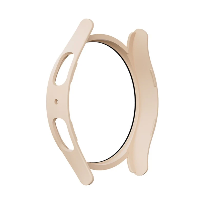 Super Gut Samsung Galaxy Watch 5 (44mm) / Samsung Galaxy Watch 4 (44mm) Universell Hülle mit Displayschutz in Plastik und Gehärtetes Glas