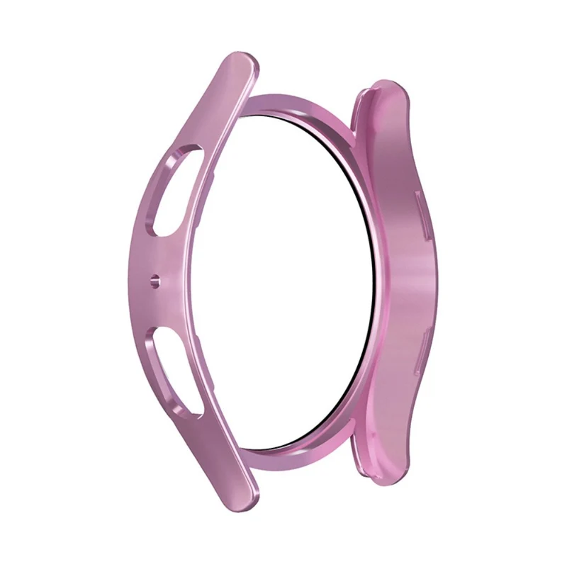Super Gut Samsung Galaxy Watch 5 (44mm) / Samsung Galaxy Watch 4 (44mm) Universell Hülle mit Displayschutz in Plastik und Gehärtetes Glas
