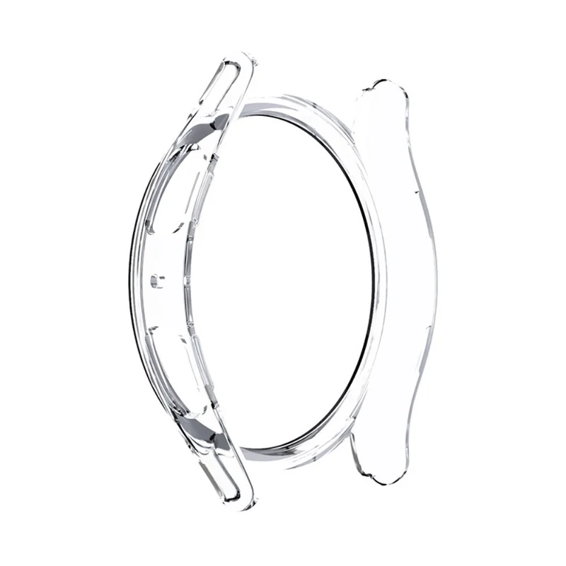Super Gut Samsung Galaxy Watch 5 (44mm) / Samsung Galaxy Watch 4 (44mm) Universell Hülle mit Displayschutz in Plastik und Gehärtetes Glas