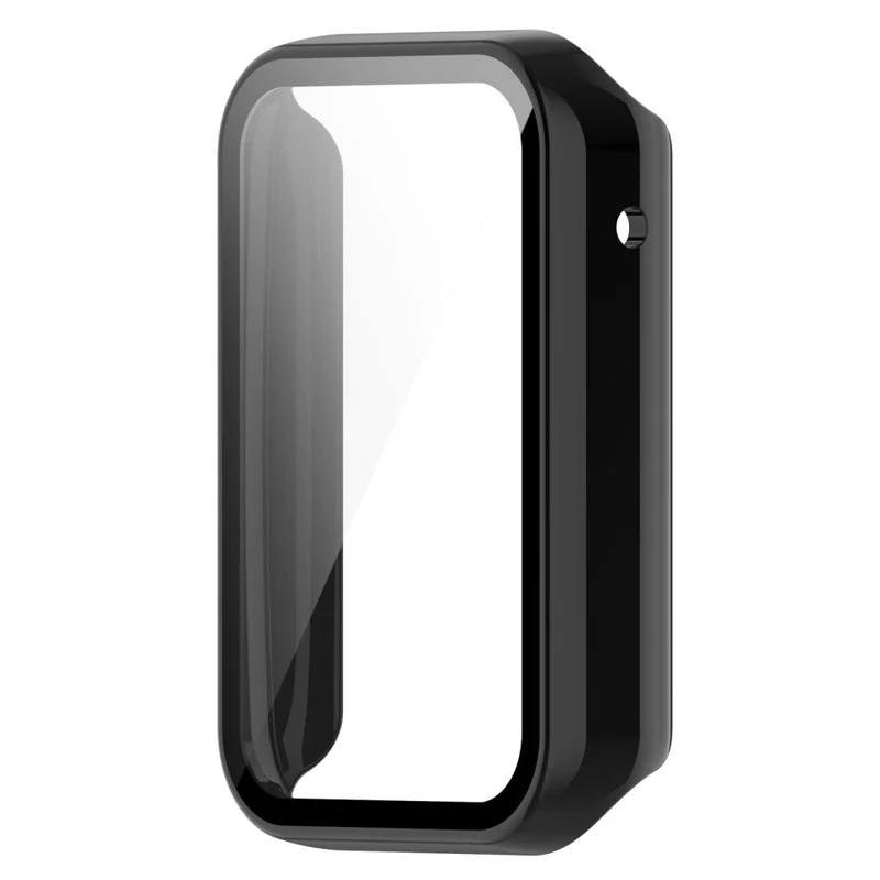 Auffallend Gut Xiaomi Mi Band 7 Pro Hülle mit Displayschutz in Plastik und Gehärtetes Glas