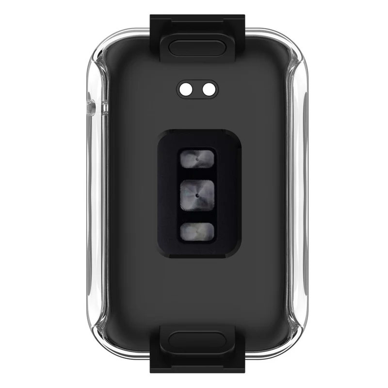 Auffallend Gut Xiaomi Mi Band 7 Pro Hülle mit Displayschutz in Plastik und Gehärtetes Glas