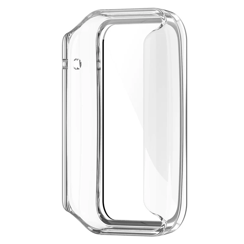 Auffallend Gut Xiaomi Mi Band 7 Pro Hülle mit Displayschutz in Plastik und Gehärtetes Glas