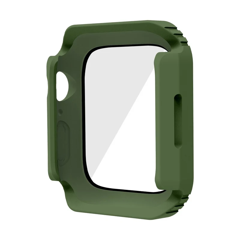 Auffallend Nett Apple Watch Series 8 (45mm) / Apple Watch Series 7 45mm Universell Hülle mit Displayschutz in Plastik und Gehärtetes Glas