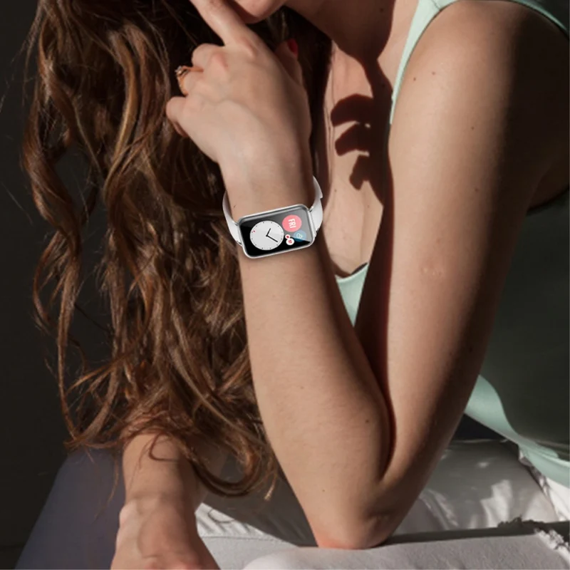 Unglaublich stark Huawei Watch Fit 2 Kunstleder armband