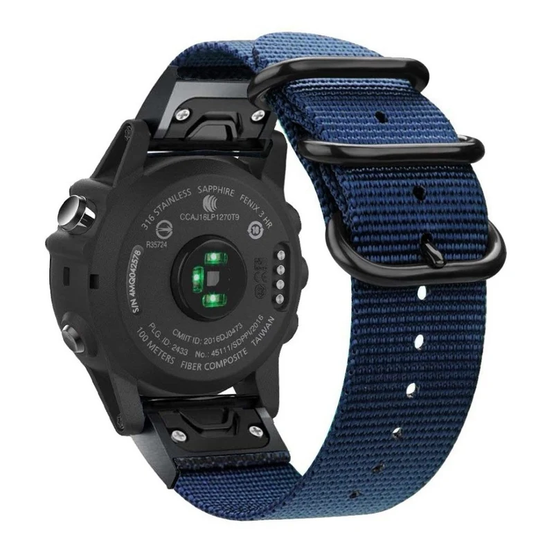 Großartig Universell Garmin Textil / Nylon armband