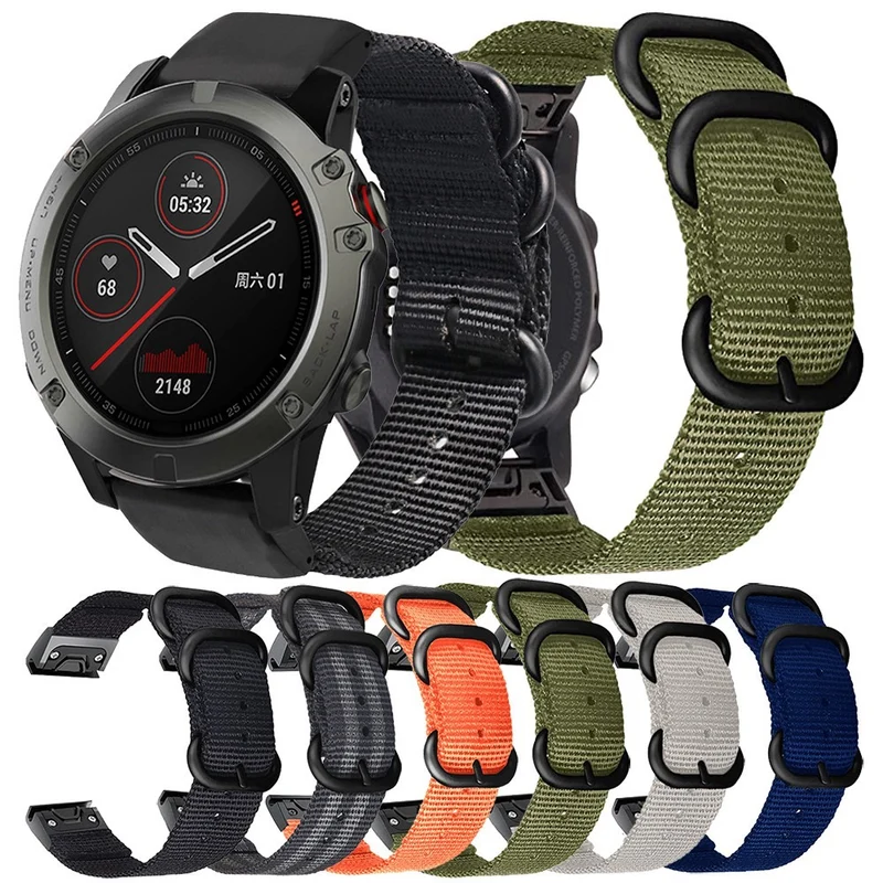 Absolut elegant Universell Garmin Textil / Nylon armband