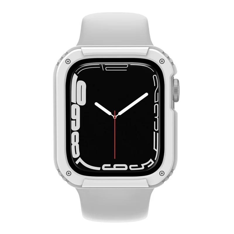 Schön Apple Smartwatch Universell Hülle mit Displayschutz in Plastik und Gehärtetes Glas