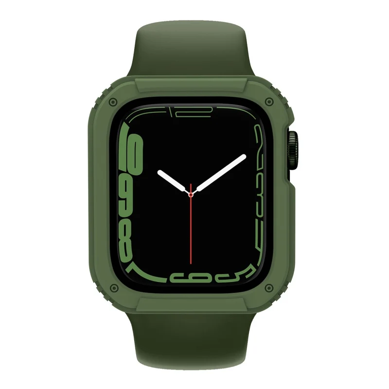 Schön Apple Smartwatch Universell Hülle mit Displayschutz in Plastik und Gehärtetes Glas