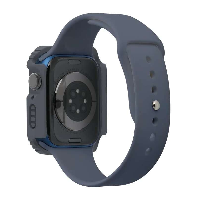 Schön Apple Smartwatch Universell Hülle mit Displayschutz in Plastik und Gehärtetes Glas