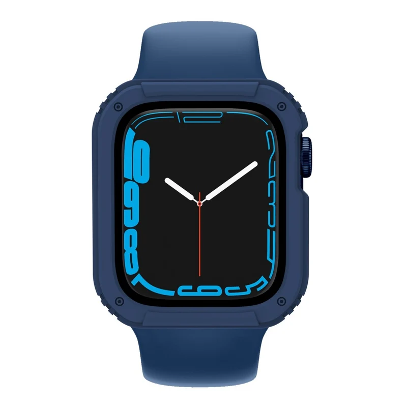 Schön Apple Smartwatch Universell Hülle mit Displayschutz in Plastik und Gehärtetes Glas