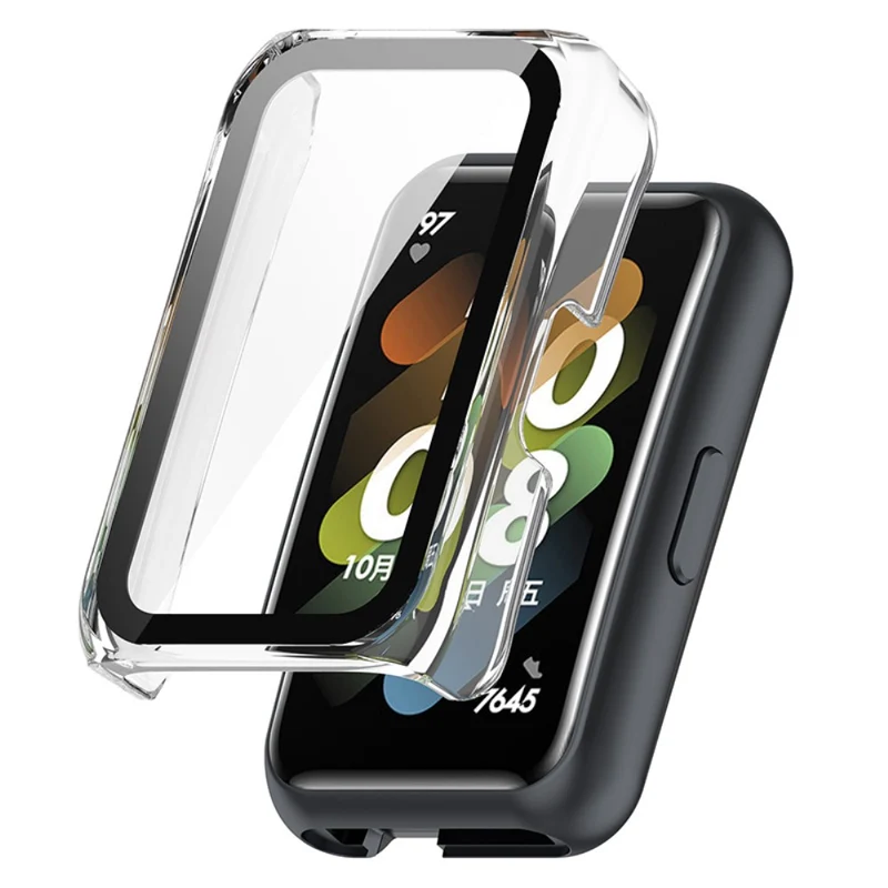 Absolut Gut Smartwatch Universell Hülle mit Displayschutz in Plastik und Glas
