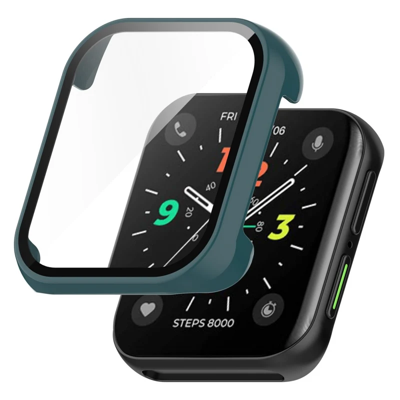 Auffallend Gut Oppo Watch 2 (46mm) Hülle mit Displayschutz in Plastik und Gehärtetes Glas