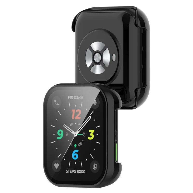 Auffallend Gut Oppo Watch 2 (46mm) Hülle mit Displayschutz in Plastik und Gehärtetes Glas