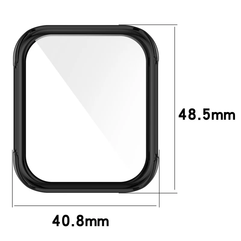 Auffallend Gut Oppo Watch 2 (46mm) Hülle mit Displayschutz in Plastik und Gehärtetes Glas