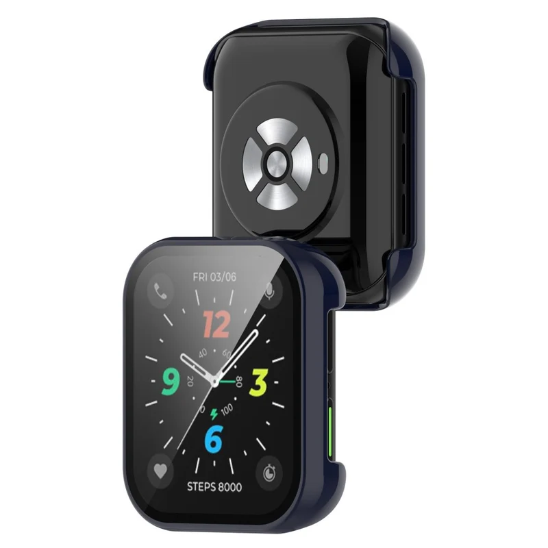 Auffallend Gut Oppo Watch 2 (46mm) Hülle mit Displayschutz in Plastik und Gehärtetes Glas