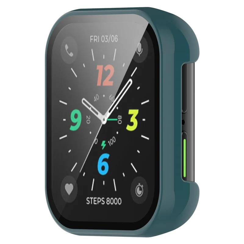 Auffallend Gut Oppo Watch 2 (46mm) Hülle mit Displayschutz in Plastik und Gehärtetes Glas