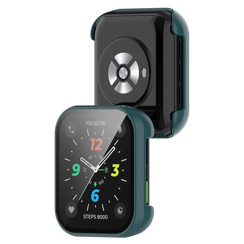 Auffallend Gut Oppo Watch 2 (46mm) Hülle mit Displayschutz in Plastik und Gehärtetes Glas