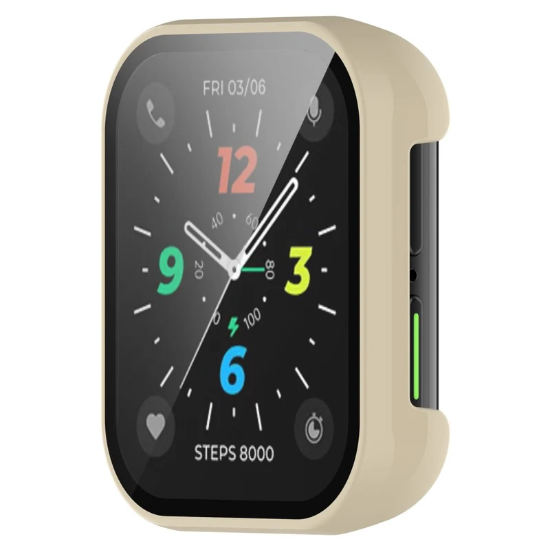 Auffallend Gut Oppo Watch 2 (46mm) Hülle mit Displayschutz in Plastik und Gehärtetes Glas