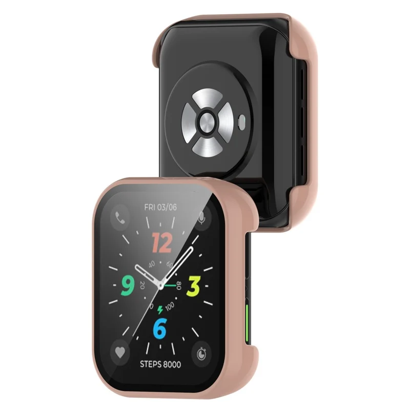 Auffallend Gut Oppo Watch 2 (46mm) Hülle mit Displayschutz in Plastik und Gehärtetes Glas