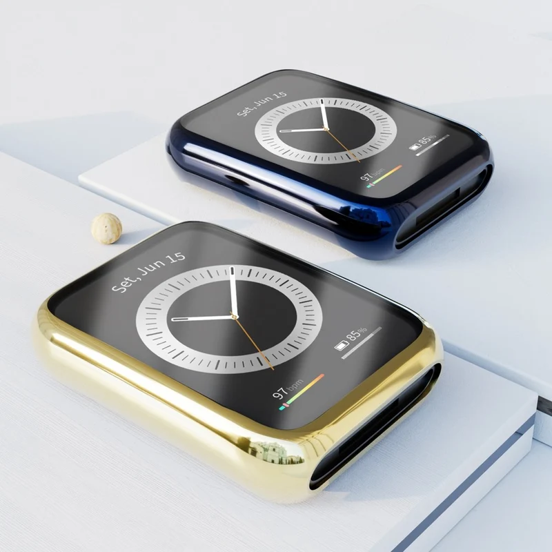 Supersauber Huawei Watch Fit 2 Hülle mit Displayschutz in Silikon / TPU