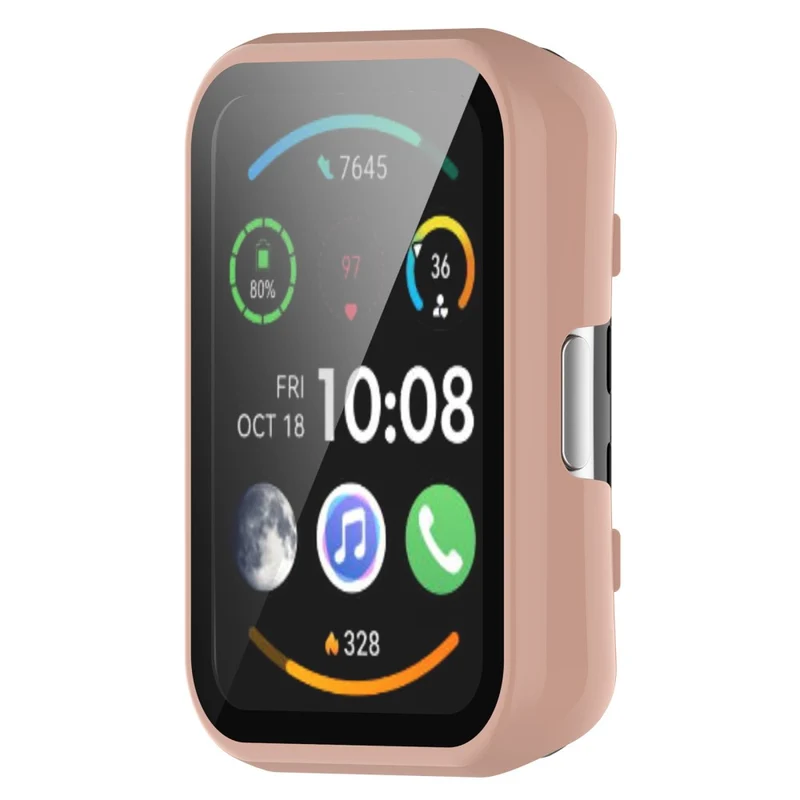 Auffallend Gut Huawei Watch Fit 2 Hülle mit Displayschutz in Plastik und Gehärtetes Glas