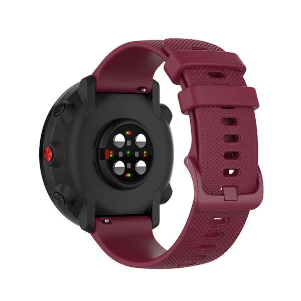 Oppo Watch S Premium Silikonarmband (Wrinrot)
