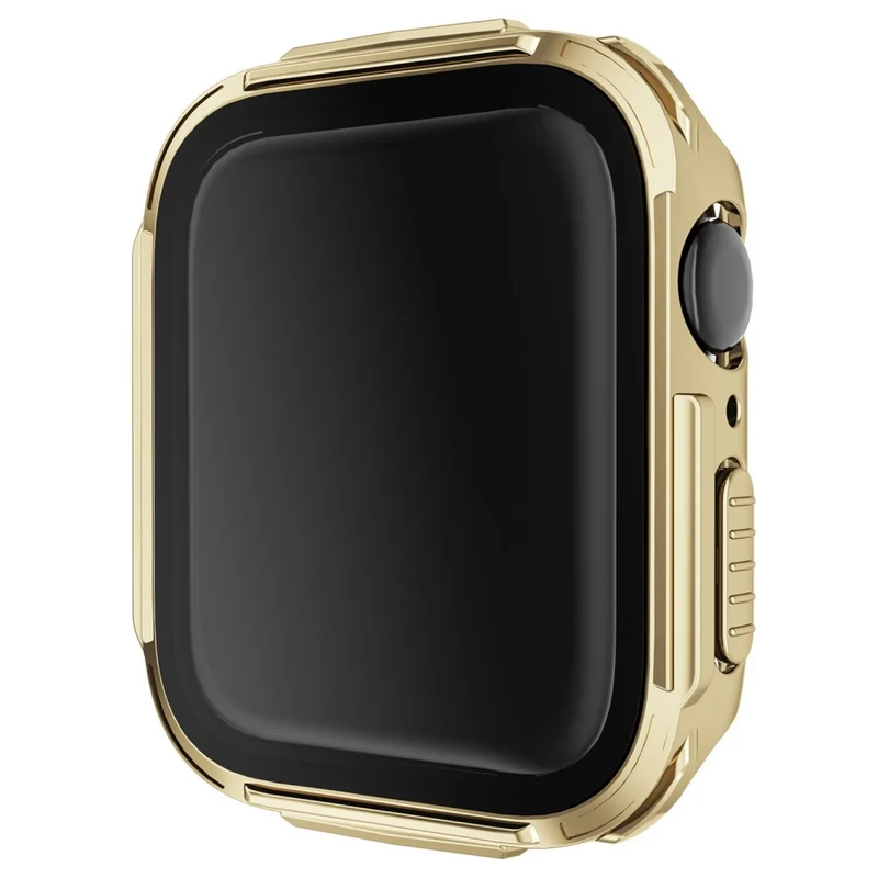Absolut Schön Apple Smartwatch Universell Hülle mit Displayschutz in Plastik und Gehärtetes Glas
