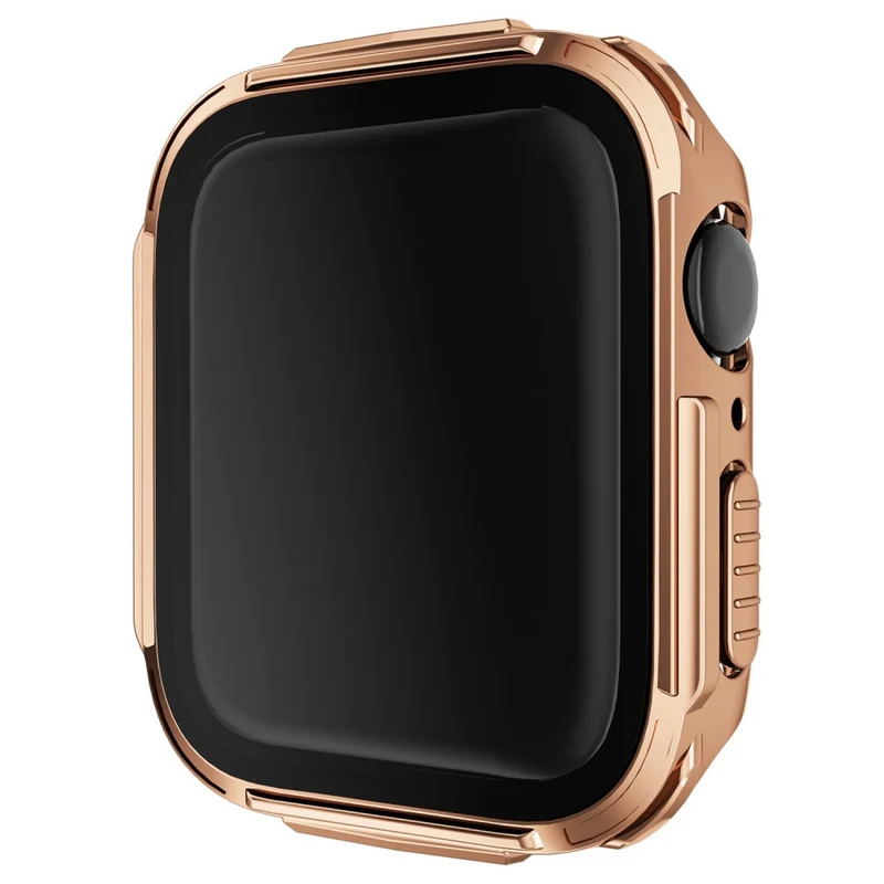 Absolut Schön Apple Smartwatch Universell Hülle mit Displayschutz in Plastik und Gehärtetes Glas